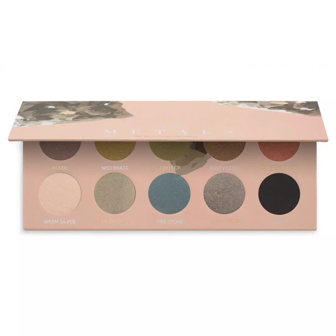 Eyeshadow Palette Mixed Metals | Glambot.com - deals on Zoeva cosmetics