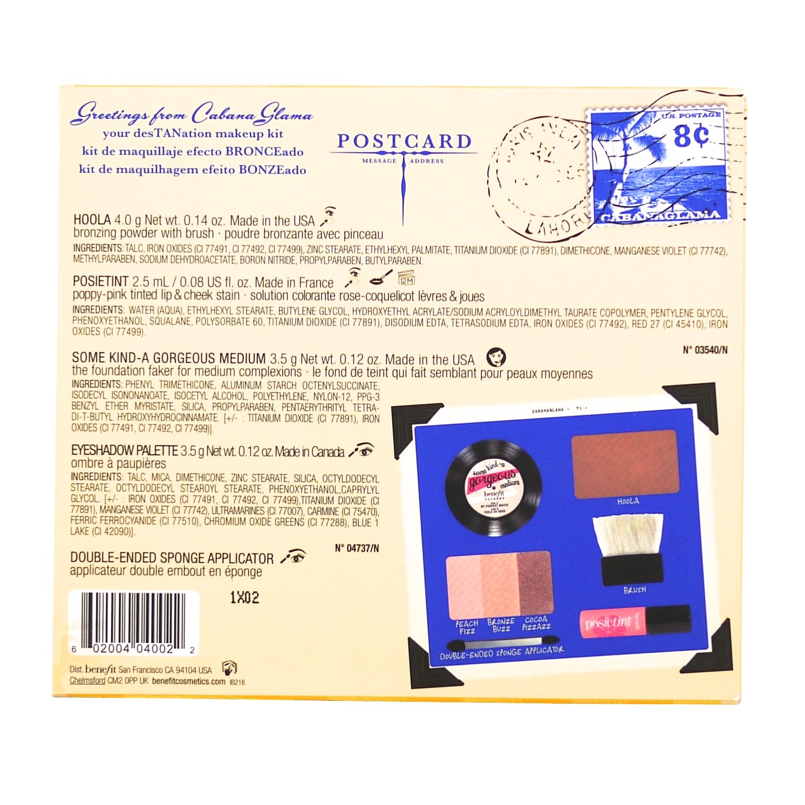 Benefit Eye Face Lip Palette Cabanaglama #2