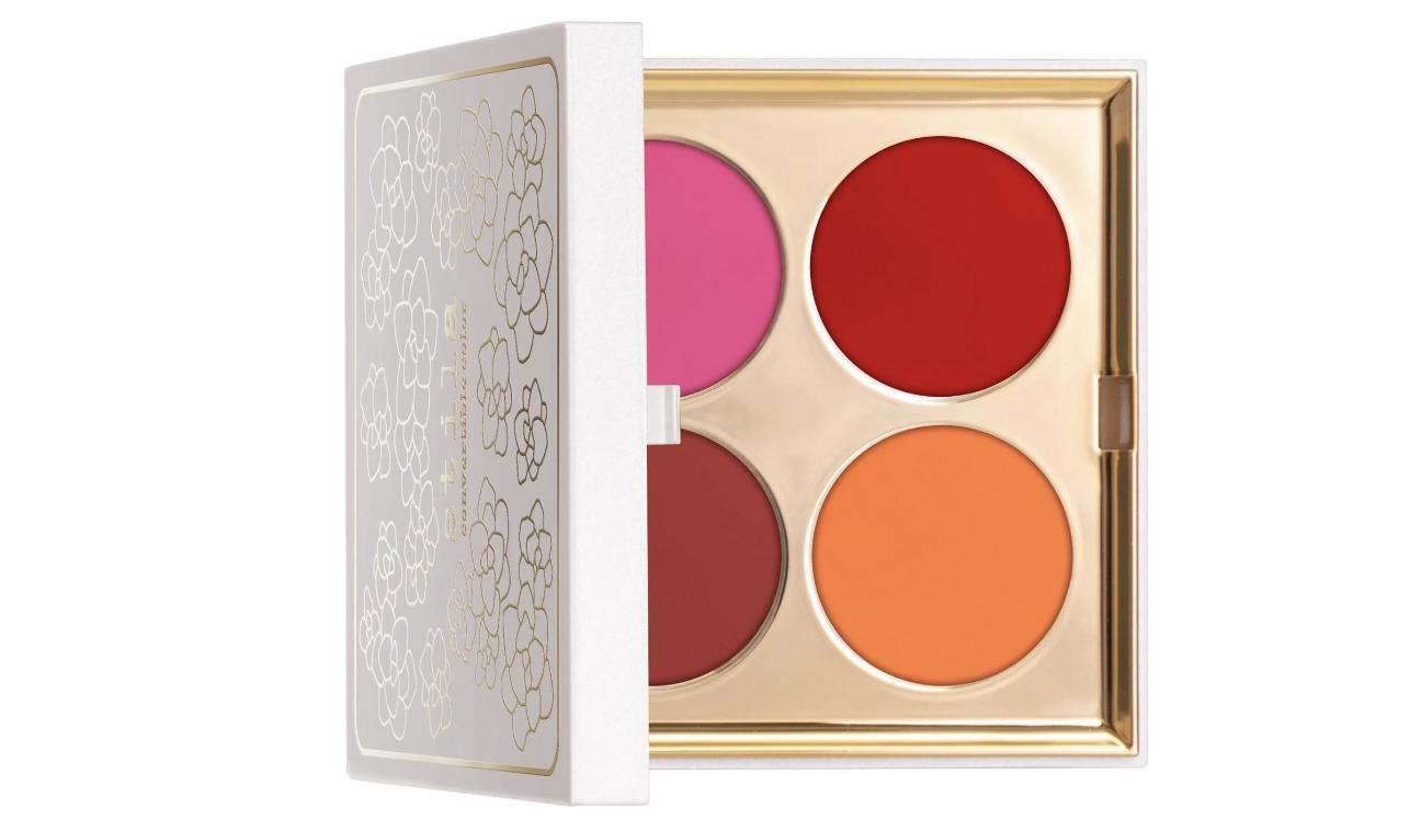 Stila National Treasure Convertible Color Lip Cheek Cream Quad #0