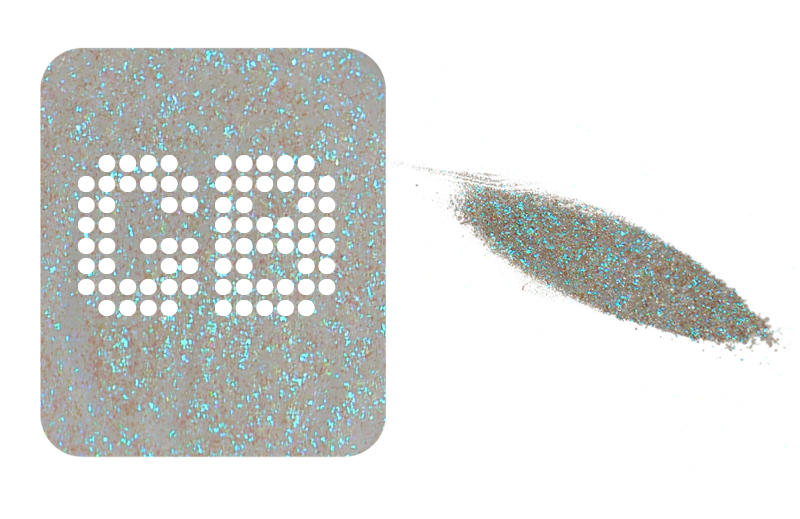 MAC Glitter Reflects Vial Transparent Teal #3