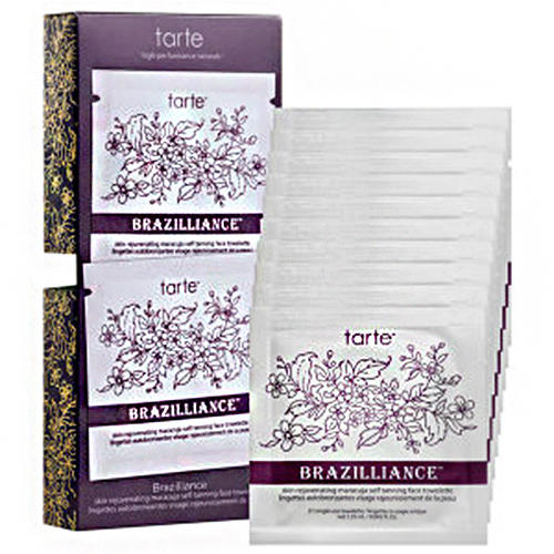 Tarte Brazilliance Skin Rejuvenating Maracuja Self-Tanning Face Towelettes