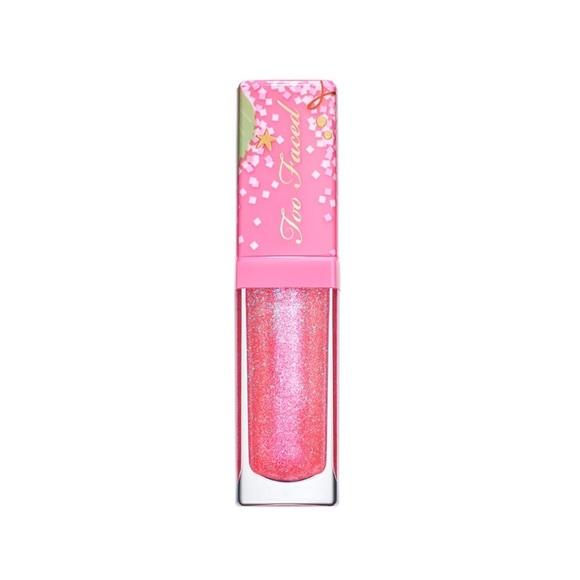Too Faced High Shine Sparkling Lip Gloss Sugar Plum Mini