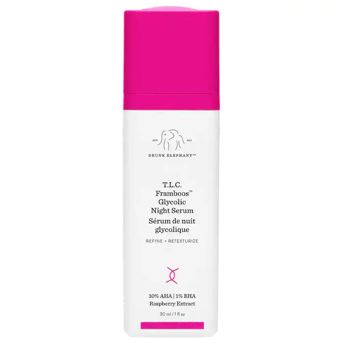 Drunk Elephant T.L.C. Framboos Glycolic Night Serum