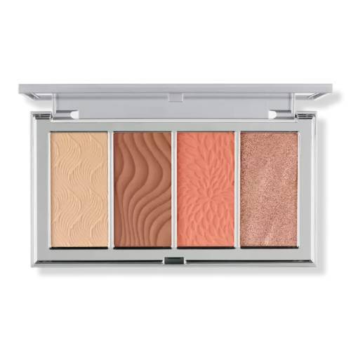 PÜR 4-in-1 Skin-Perfecting Powders Face Palette In Medium/Tan