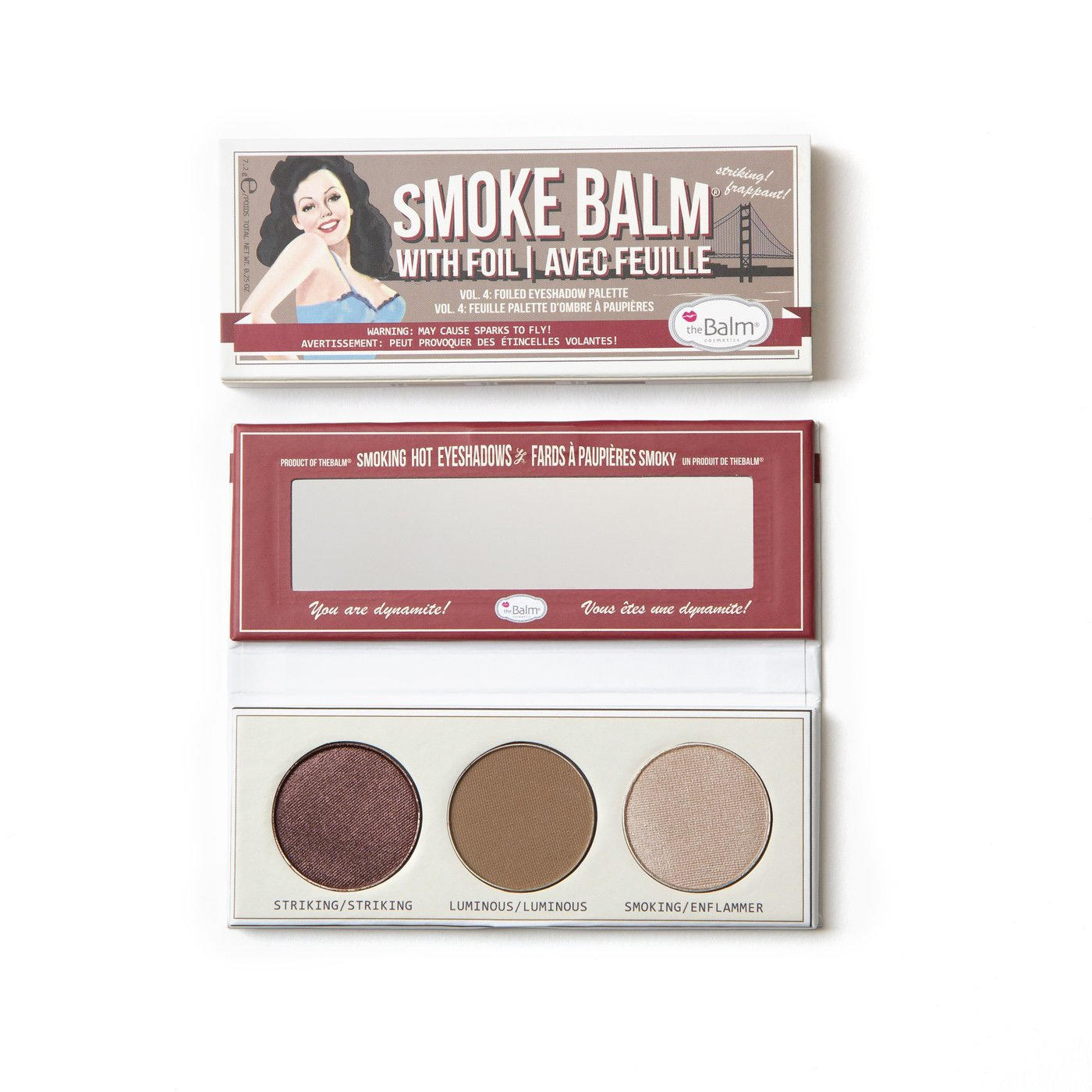 The Balm Smoke Balm Foiled Eyeshadow Palette Vol. 4