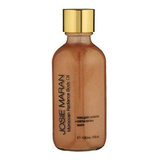 Josie Maran Moroccan Rose Gold Radiance Body Oil Creme Brulee