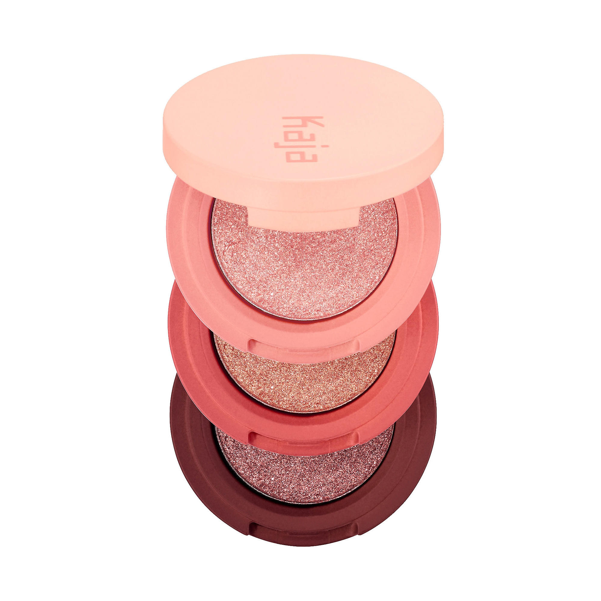 KAJA Beauty Bento Bouncy Shimmer Eyeshadow Trio Orange Blossom 02