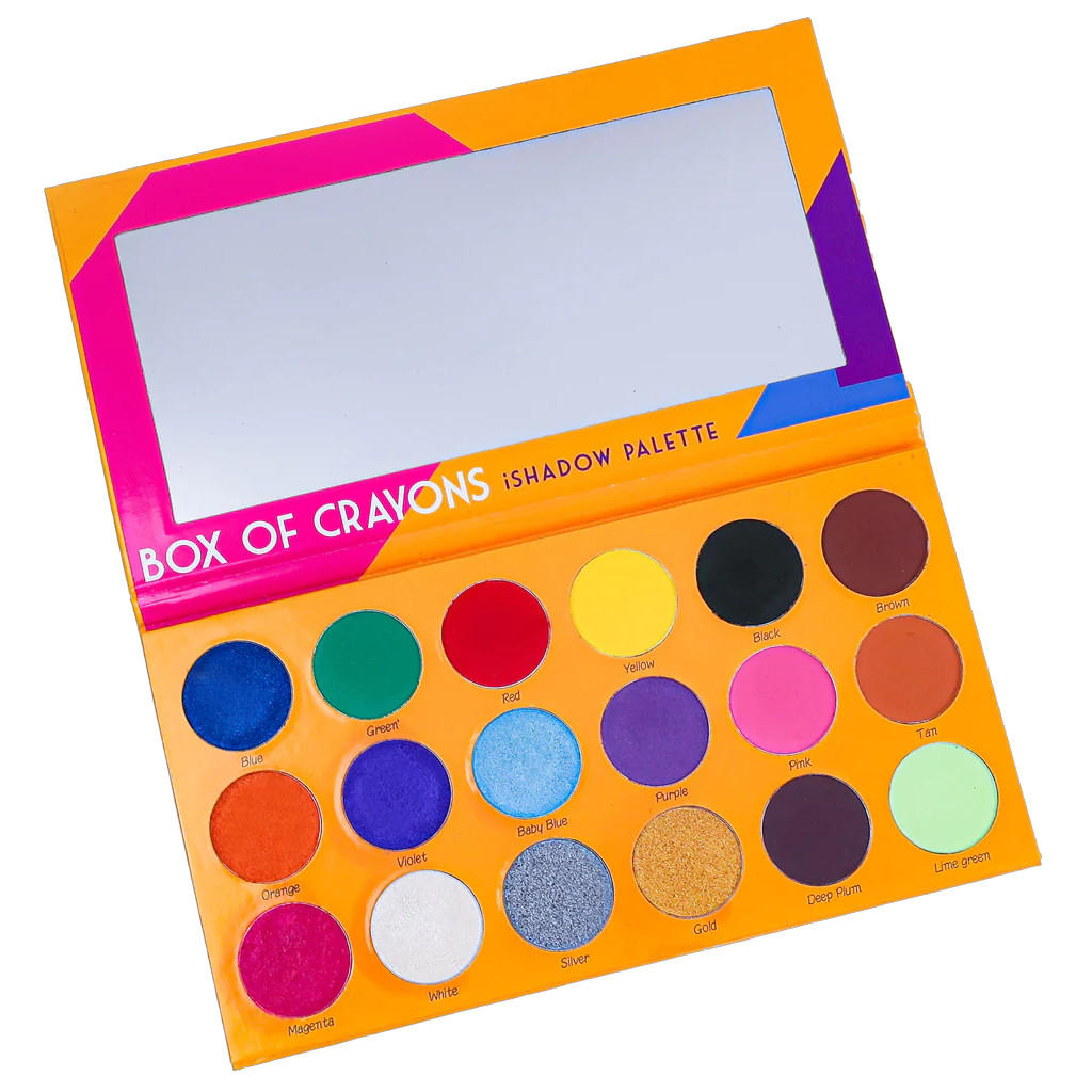 The Crayon Case Box Of Crayons Eyeshadow Palette