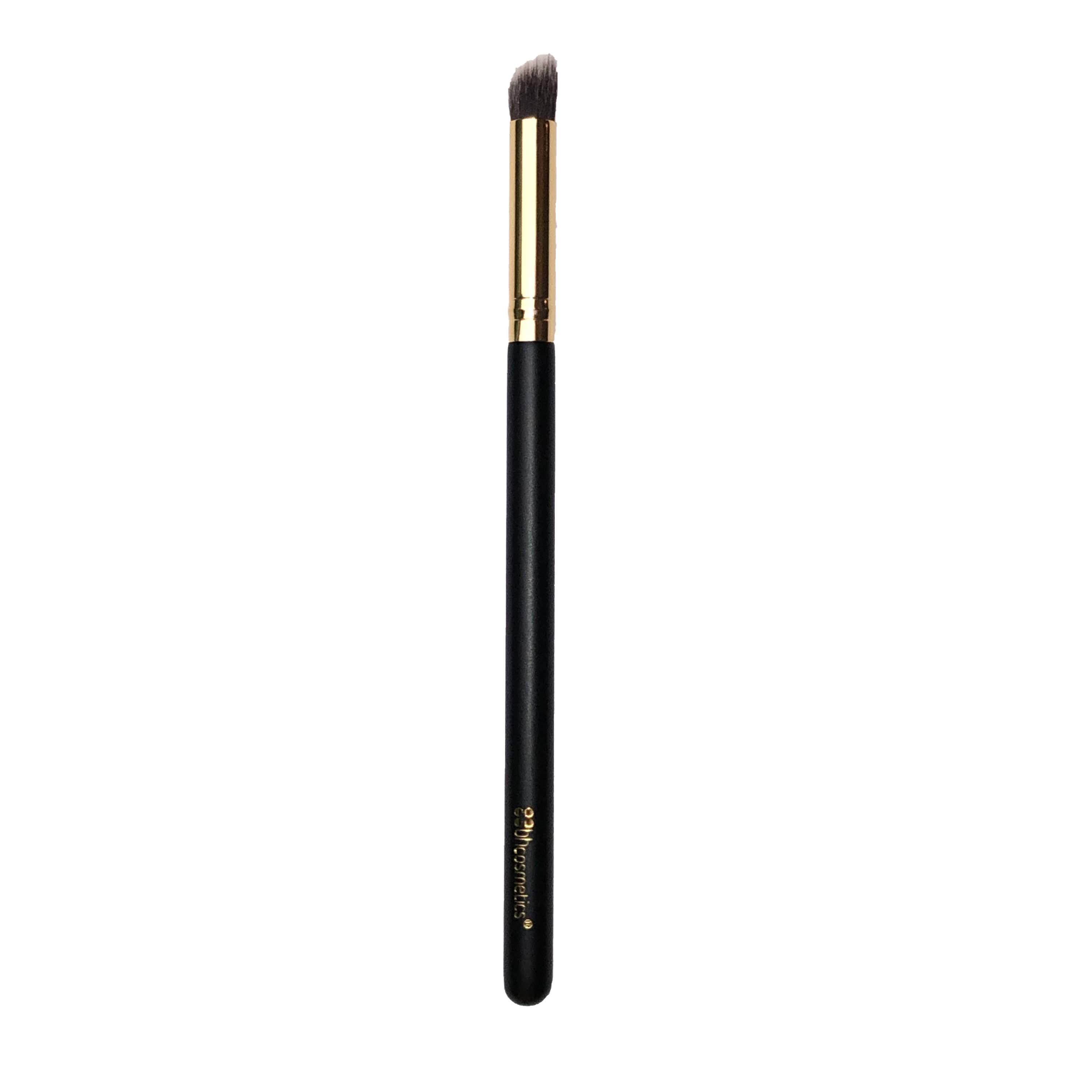 BH Cosmetics Duo-Fiber Angled Eye Brush Black & Gold