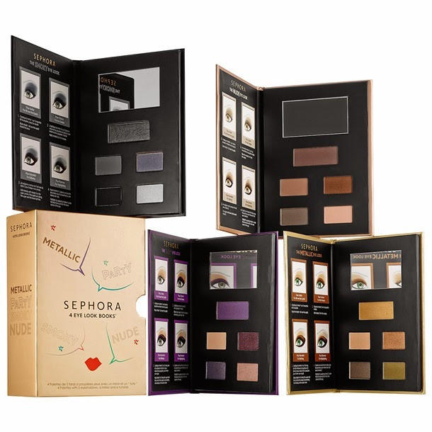 Sephora 4 Eye Look Books Palette Set
