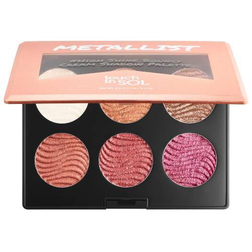 Touch In Sol Metallist High Shine Bouncy Cream Shadow Palette