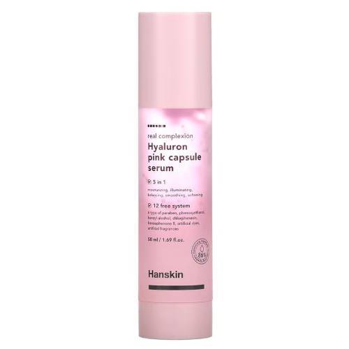 Hanskin Real Complexion Hyaluron Pink Capsule Serum Mini