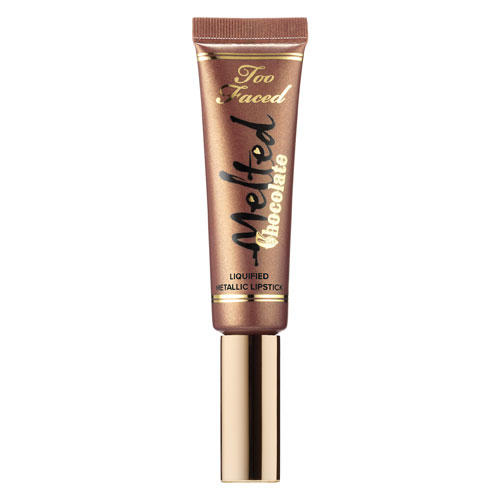 Too Faced Melted Chocolate Liquified Metallic Lipstick Hot Chocolate