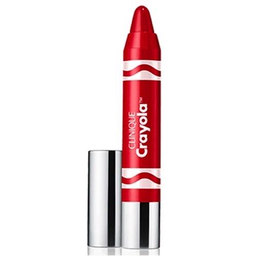 Clinique Crayola Chubby Stick Colour Balm Brick Red Mini