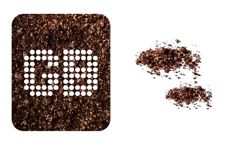 MAC Crushed Metallic Pigment Set Aloha #4