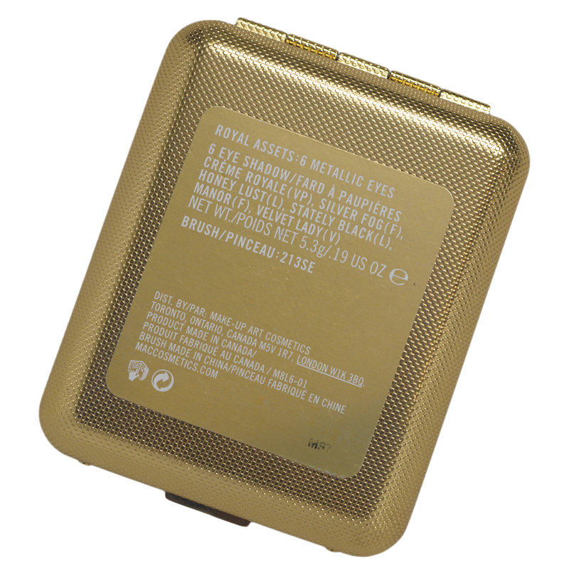 MAC Royal Assets Eye Palette 6 Metallic Eyes Antiquities Collection #2