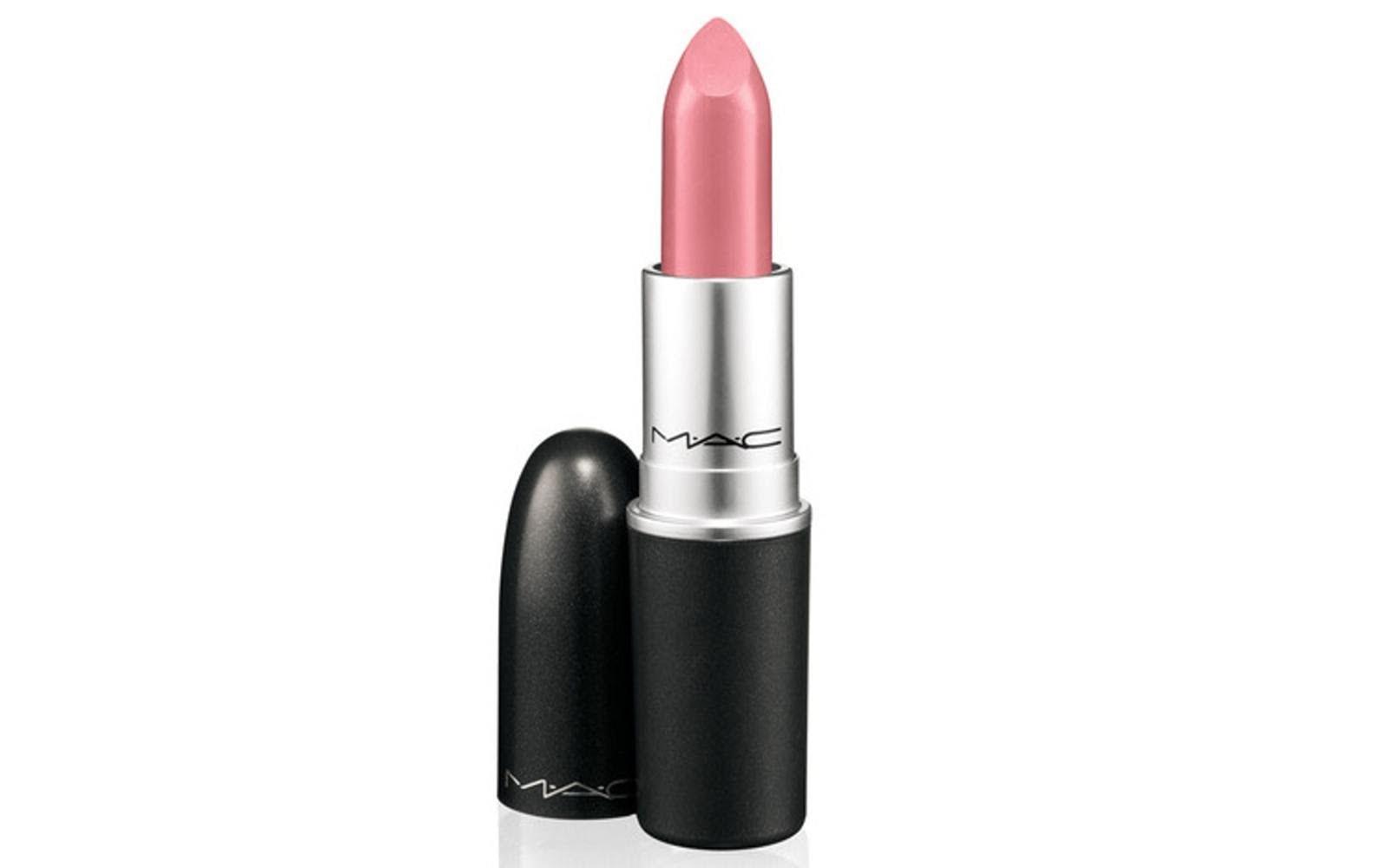 MAC Lipstick Please Me (dark carnation pink)