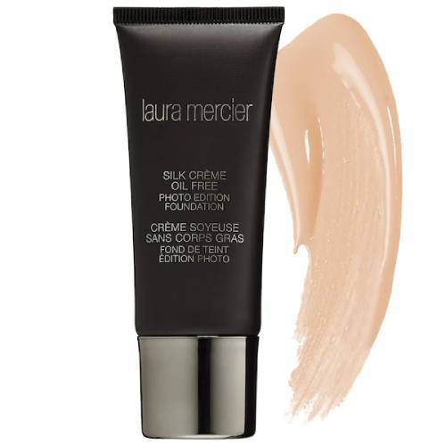 Laura Mercier Silk Crème Oil Free Photo Edition Foundation 4w1 Chai