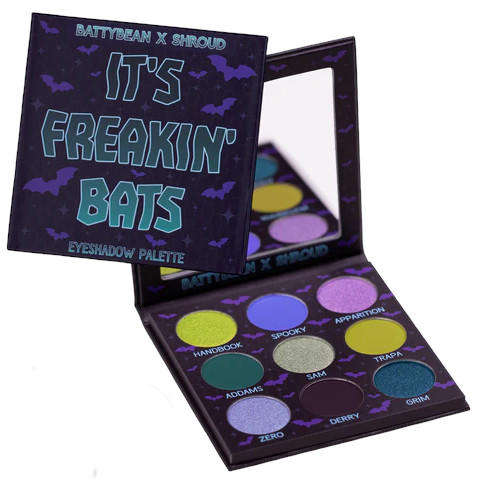 Beautbean x Shroud It's Freakin' Bats Eyeshadow Palette