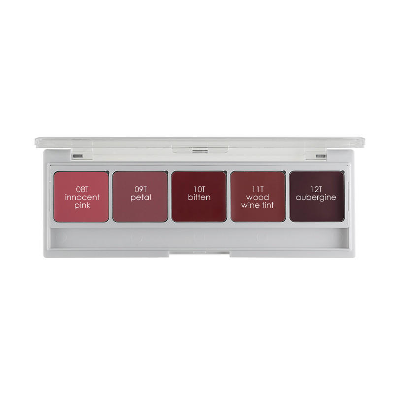Natasha Denona Lip Color Palette 5 Rosy-Plum Tints #02