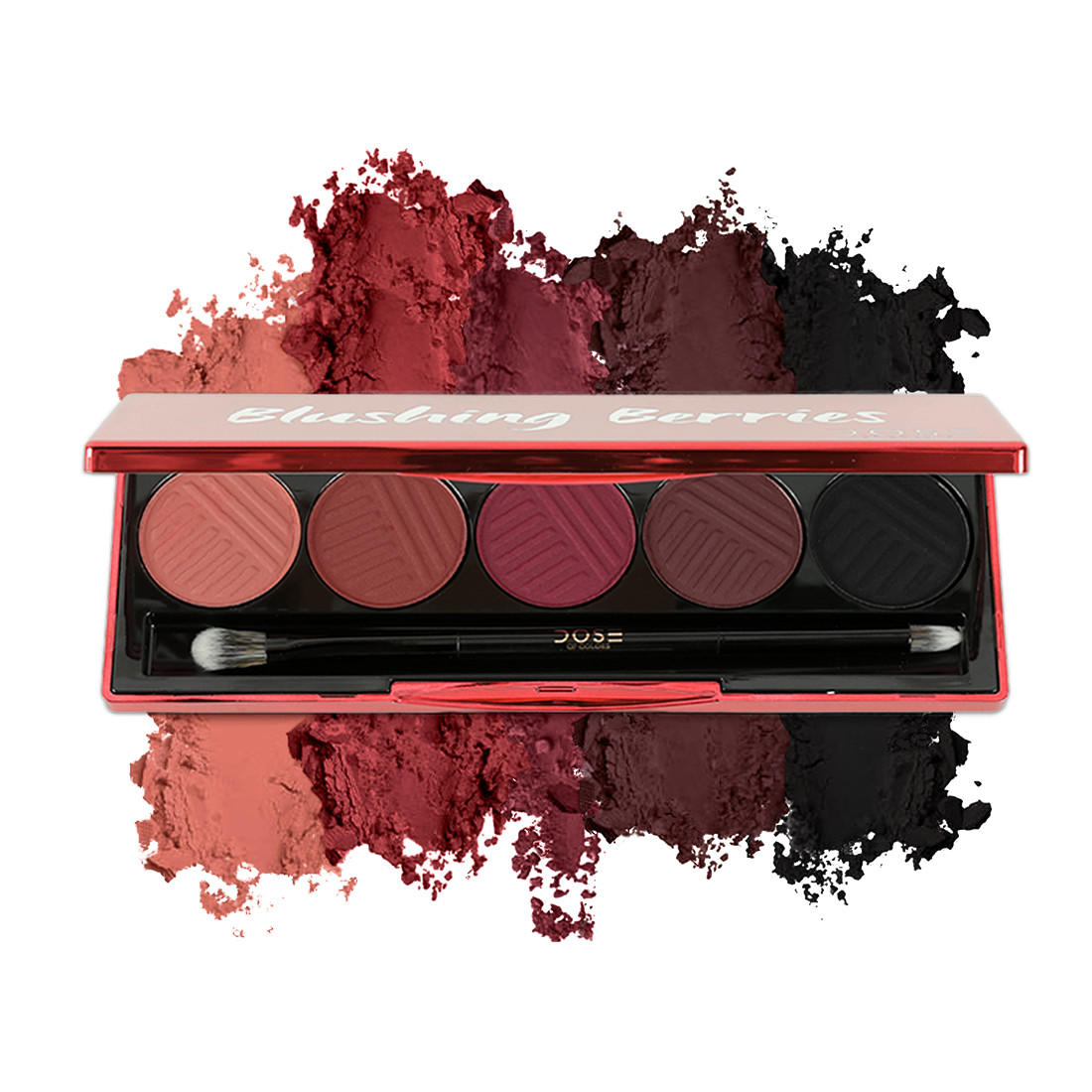 Dose Of Colors Matte Eyeshadow Palette Blushing Berries 