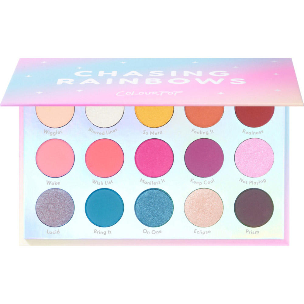 ColourPop Eyeshadow Palette Chasing Rainbows