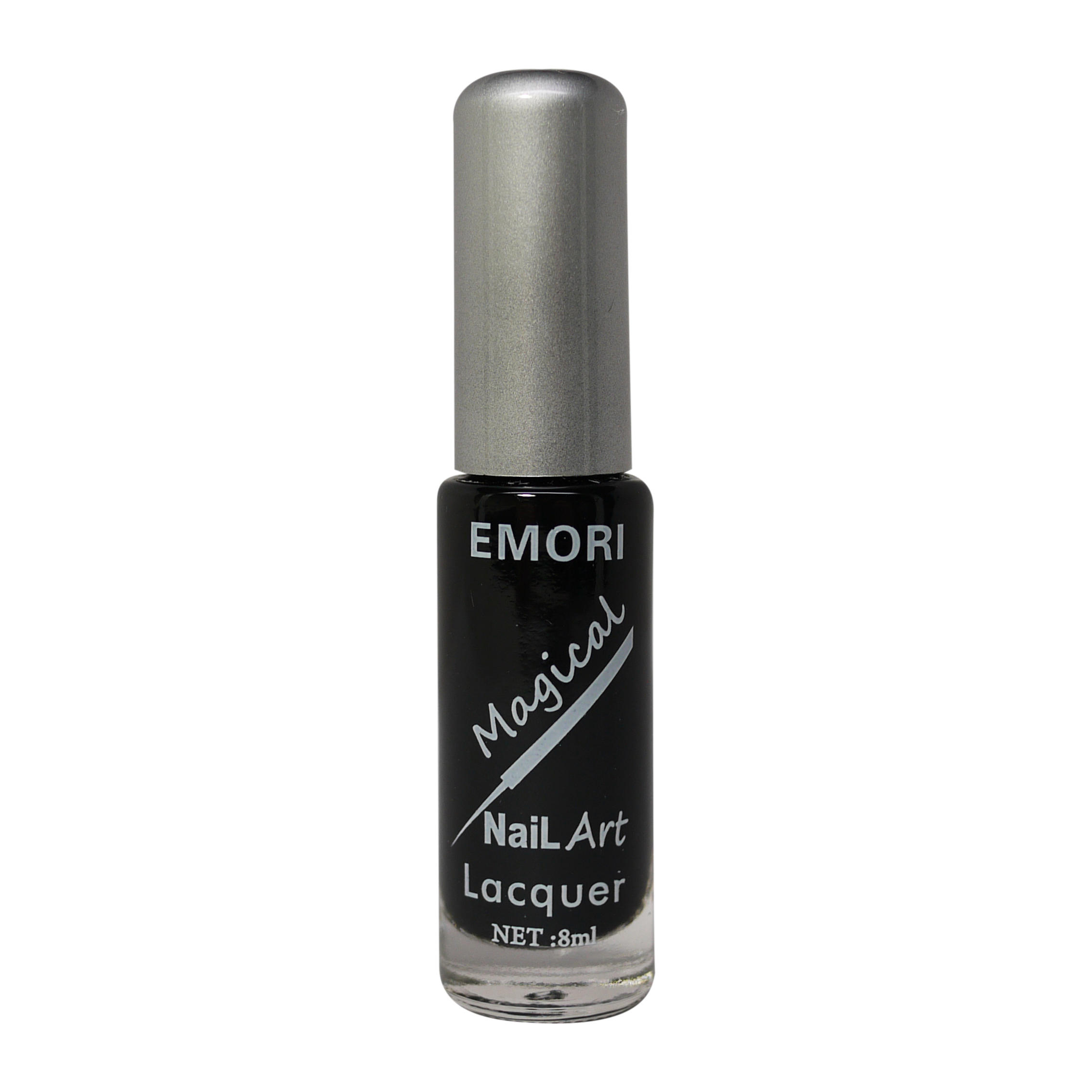 Emori Nail Art Lacquer Black