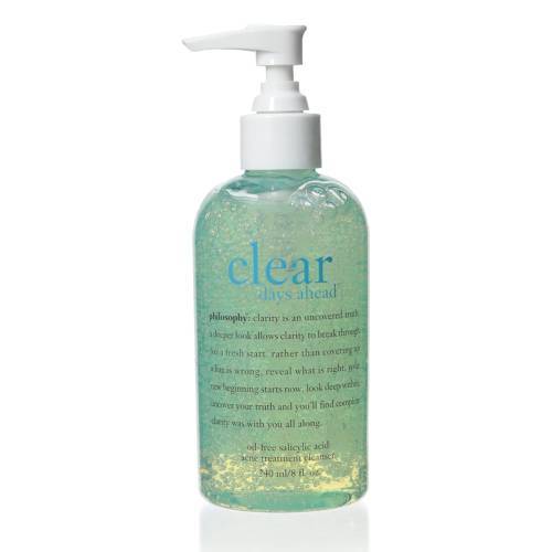 Philosophy Clear Days Ahead Oil-Free Salicylic Acid Acne Treatment Cleanser 90ml