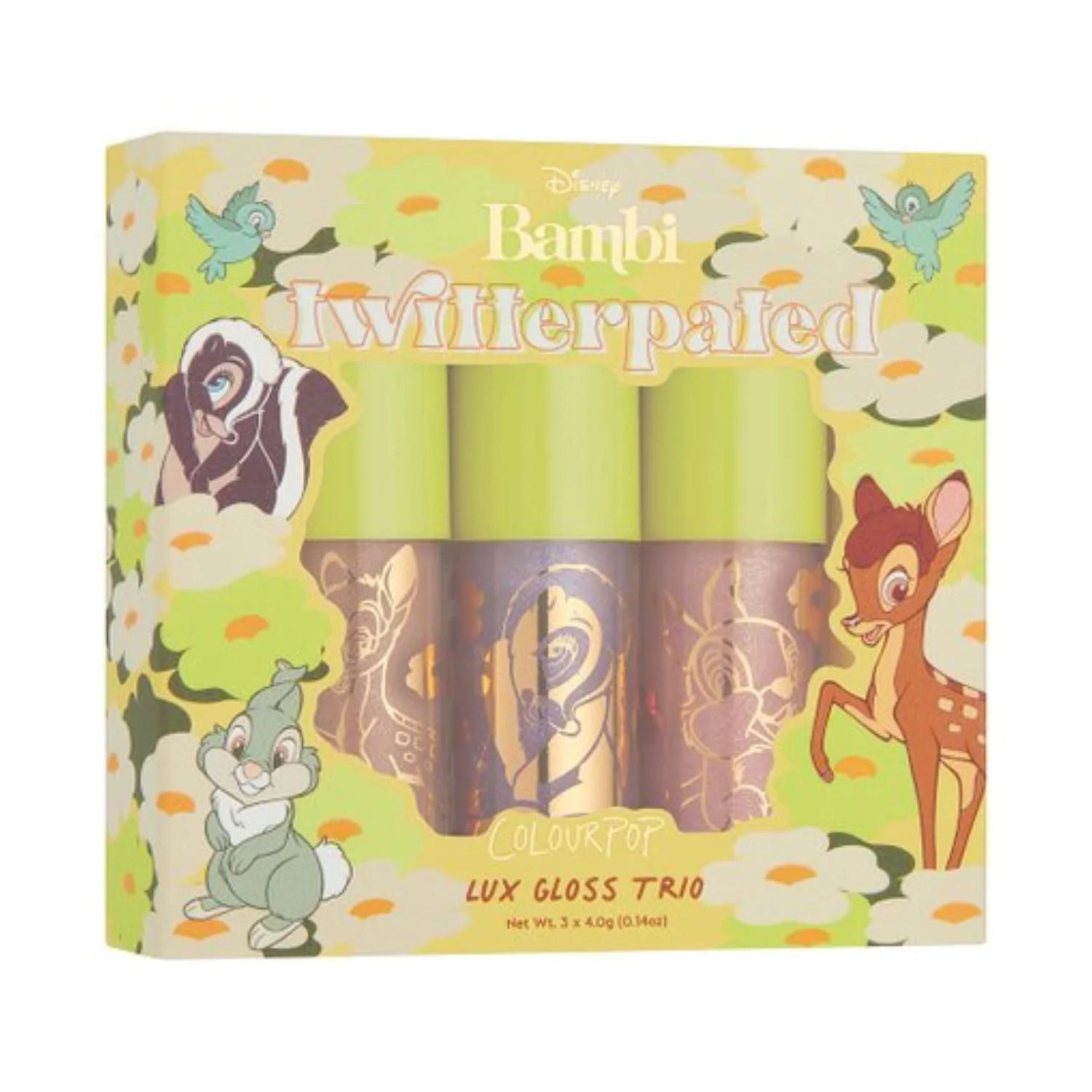 ColourPop x Bambi Lux Gloss Trio Twitterpated