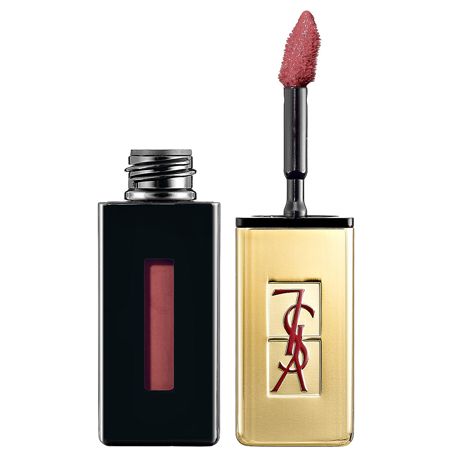 YSL Rouge Pur Couture Glossy Lip Stain Naughty Mauve 107