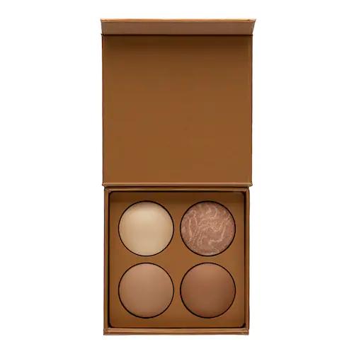 Lorac Hustle and Glow Baked Bronze and Highlight Palette
