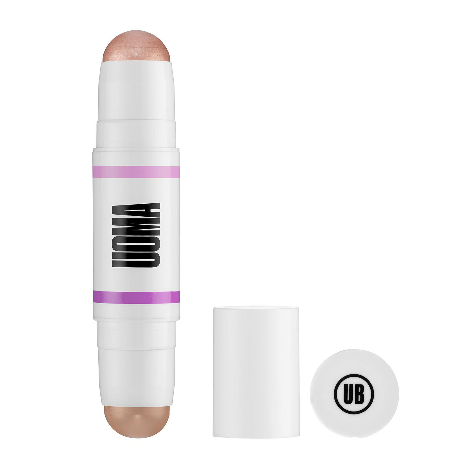 UOMA Beauty Double Take Sculpt + Strobe Stick White Pearl