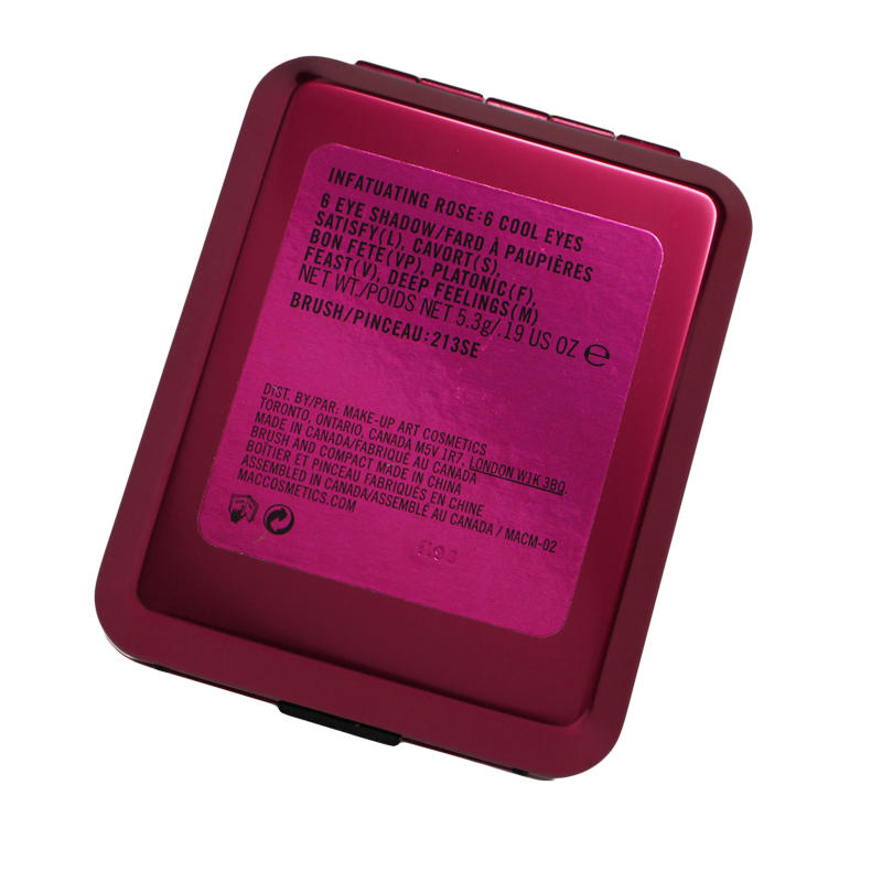 MAC Eye Palette Cool Eyes Infatuating Rose Passions of Red Collection #2