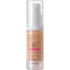 Benefit Hello Flawless Oxygen Wow Brightening Makeup Honey Mini